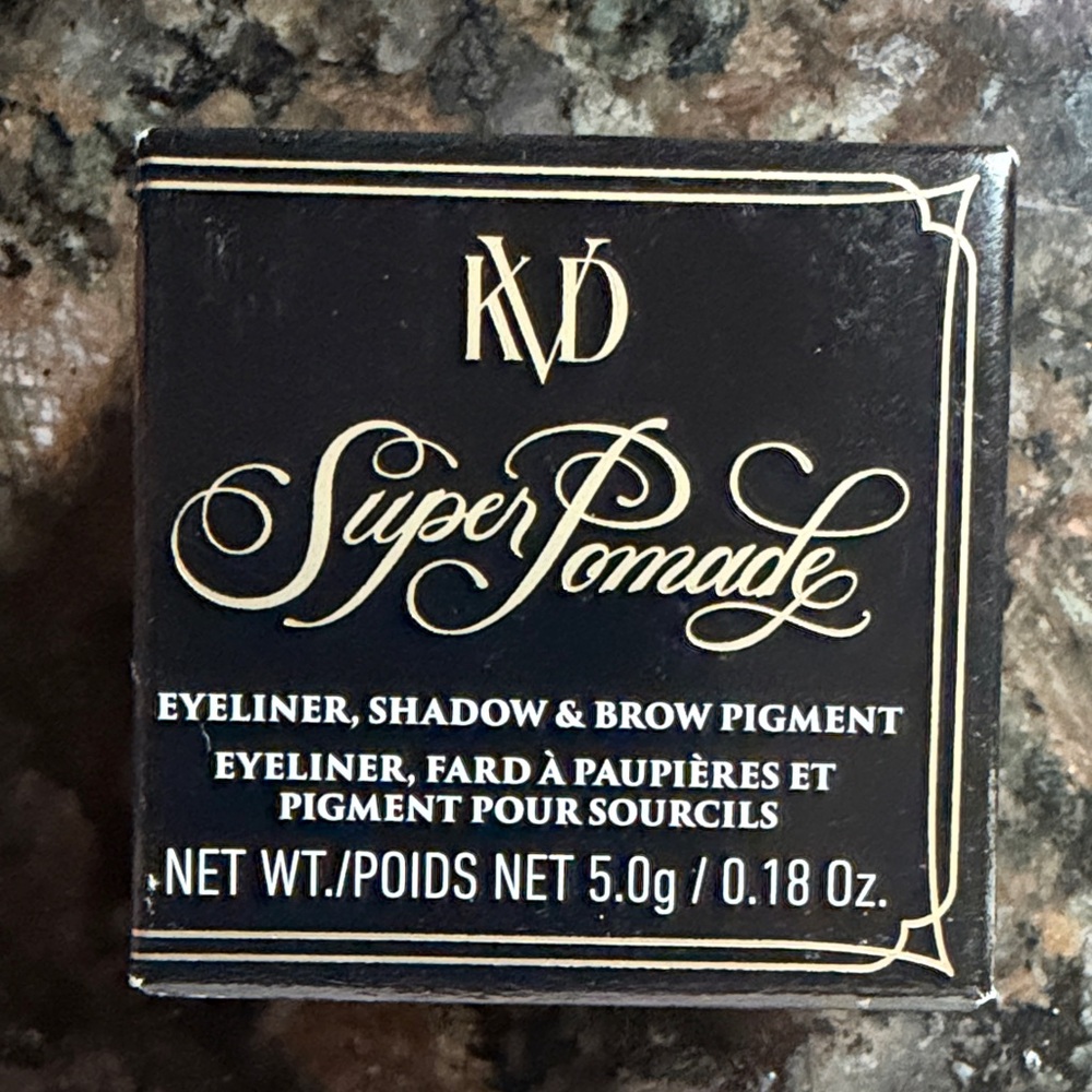 KVD Super Pomade Eyeliner, Shadow & Brow Pigment - Light Brown 30- NIB